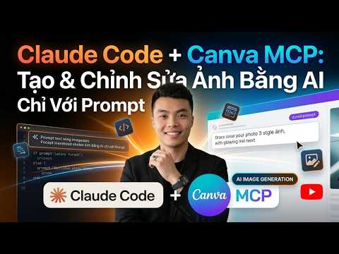 Kết nối Claude Code vào Canva MCP: Tự động hóa thiết kế trong 5 phút! #ai