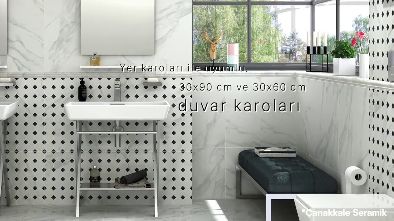 Calacatta Serisi Canakkale Seramik Youtube
