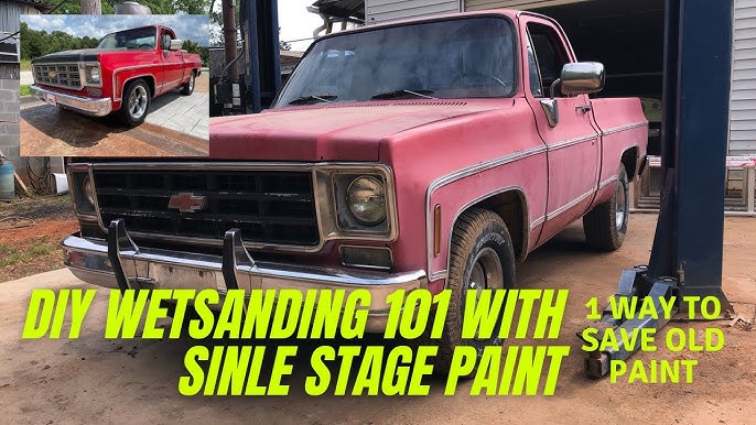 How To Restore Old Single Stage Red Base Coat Back To Like New