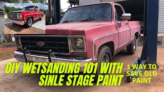 HOW TO SAVE OLD OXIDIZED PAINT (SINGLE STAGE)