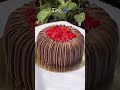 A slice of love layered in strawberry and chocolate🍓🍫 #strawberrychocolate #thesweetcorner2