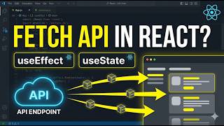 Fetch API in React JS using useEffect & useState | Beginner Tutorial