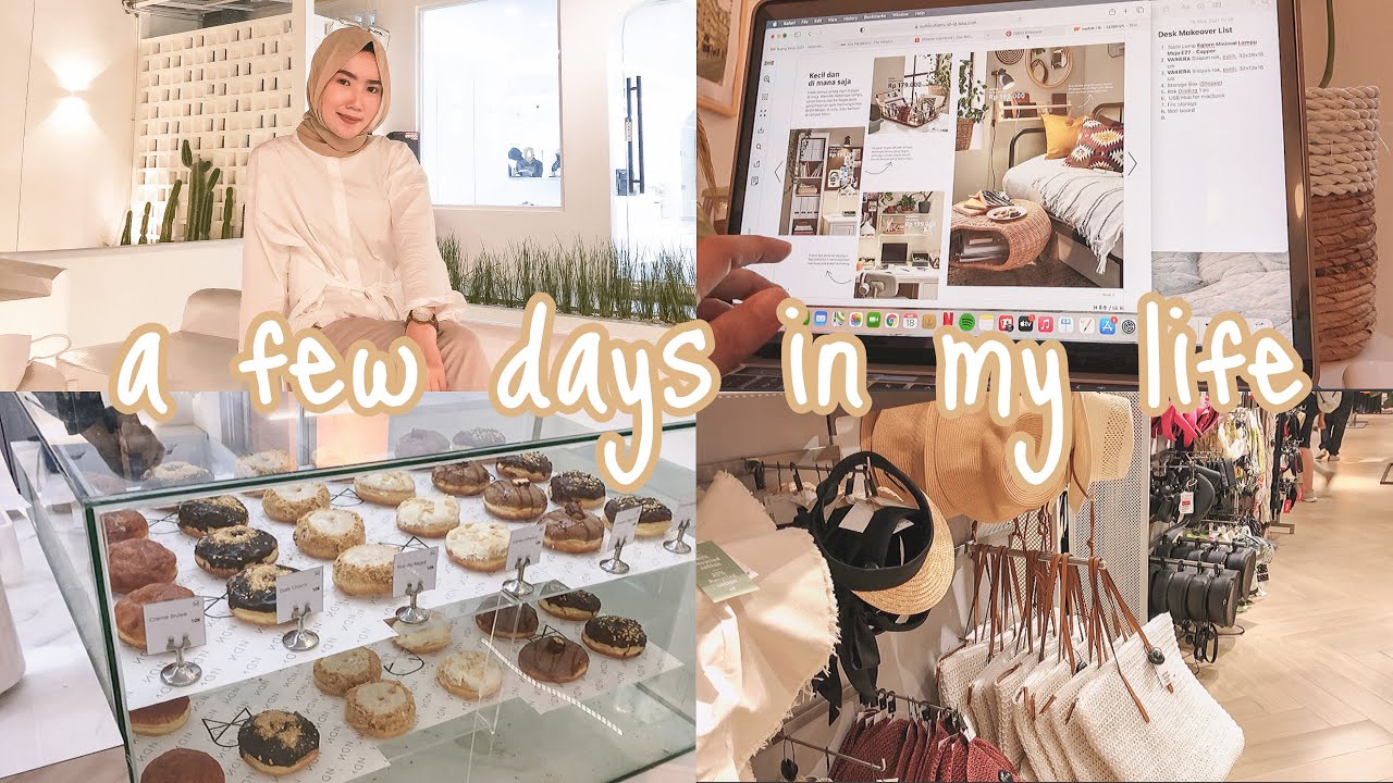 a few days in my life☀️| spending time at mall & cafe, unboxing PR packages, my upcoming project