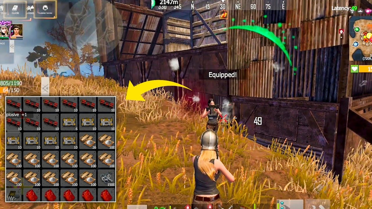 Another player’s base is being raided💥 Last Island of Survival 