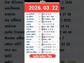 2026 03 22 ල තර ය ප රත ඵල NLB DLB Today All Lottery Results Dlb Nlb Dlb News 2026 03 22 ල තර ය ප රත ඵල NLB DLB Today All Lottery Results Dlb Nlb Dlb News