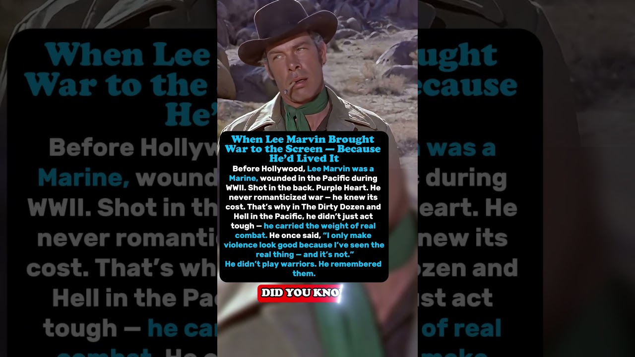 The Real Story Behind Lee Marvin's War Movies Will Surprise You