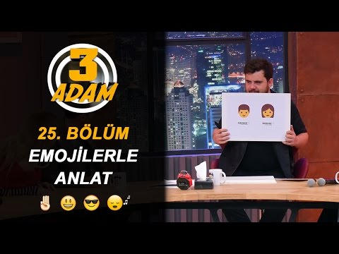 Emoji Şarkı Yarışması Kahkahaya Boğdu | 3 Adam