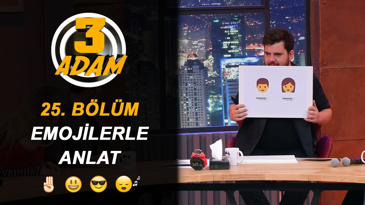 Emoji Şarkı Yarışması Kahkahaya Boğdu | 3 Adam