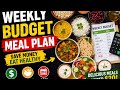 Weekly budget Meal Plan/Save Time With Smart Cooking Ideas/Children Lunch Box Idea/एक हफ्ते का मीनू