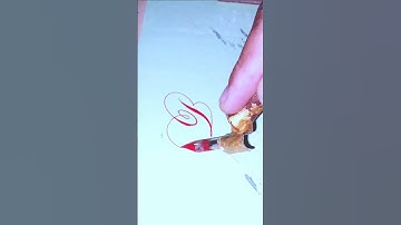 LETTER "B"IN COPPERPLATE CALLIGRAPHY #art #shorts