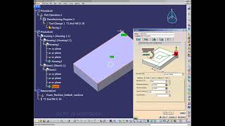 CNC Machining by CATIA for Beginners (part4/10)