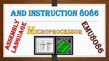 AND instruction in 8086 microprocessor || Logical Instructions Of 8086 Microprocessor
