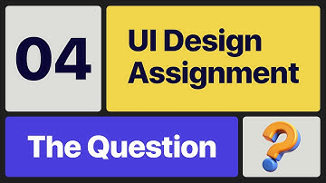UI Design Assignment - 04 for Beginners & Pros UI UX Designer | Design Assessments