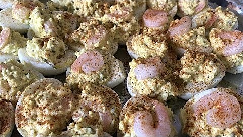 SoulfulT How To Make Seafood Deviled Eggs
