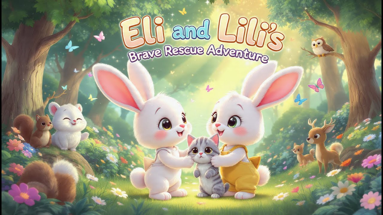 Eli and Lili’s Brave Rescue Adventure | English Cartoons | Baby Cartoon ...