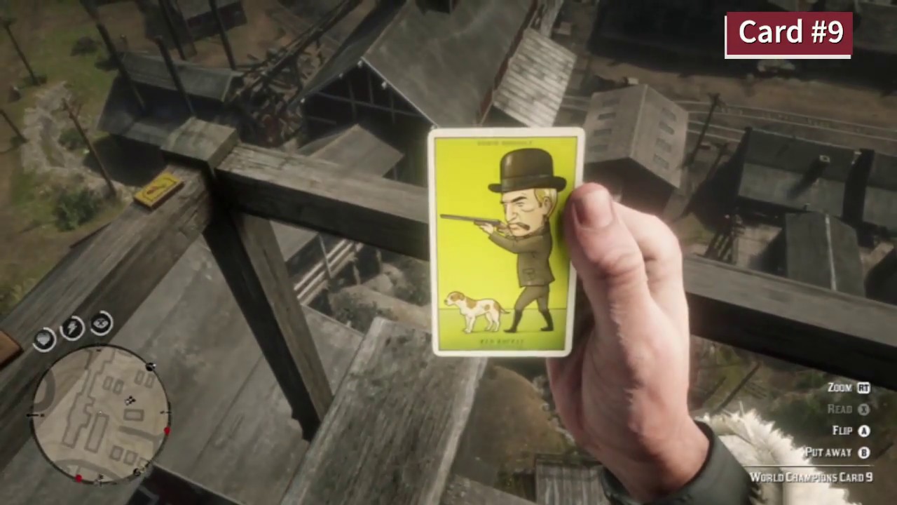 world champions cigarette cards rdr2 Red Dead Redemption 2