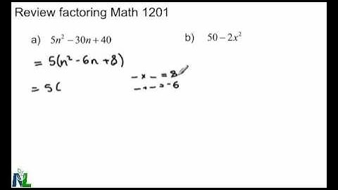 GCF Product and Sum and Difference of Squares Factoring (More) Examples
