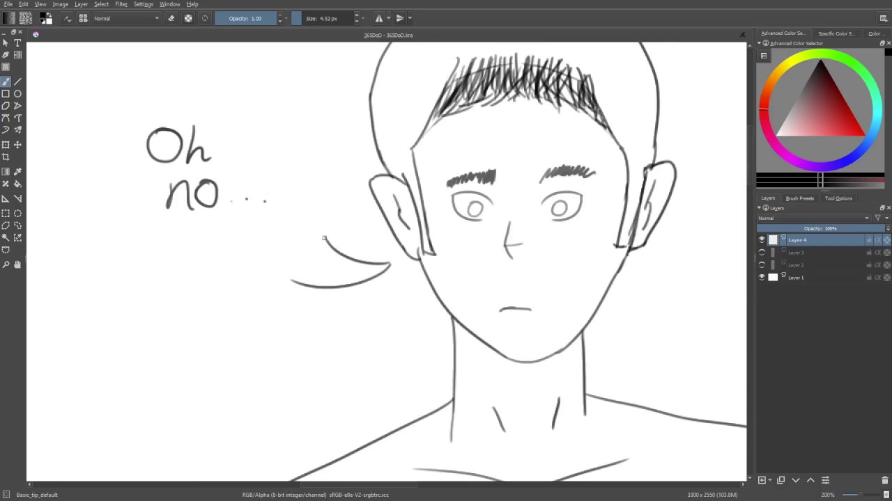BK's Daily Draw #1: Rough Beginnings - YouTube