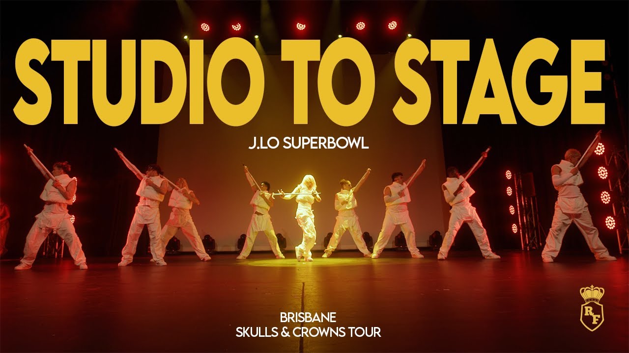J.LO SUPERBOWL | STUDIO TO STAGE | THE ROYAL FAMILY DANCE CREW