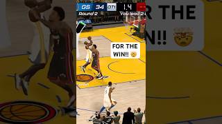 MJ HITS CRAZY GAME WINNER!! 🤯🤯 | NBA 2K MOBILE #jjnba #nba #nba2kmobile #shorts #michealjordan #mj