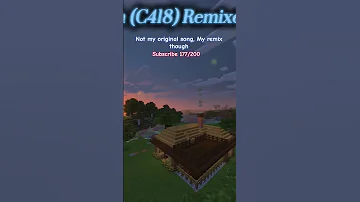 Aria Math C418 Remix Music Minecraft C418 Remix Shorts Ableton 