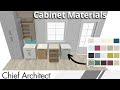 Changing Cabinet Material and color