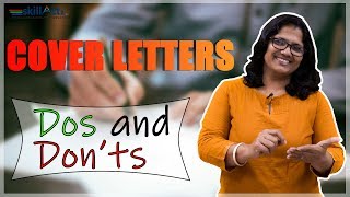 Dos and Don'ts on Your Covering Letter  | skillActz | Personality Development Training screenshot 1