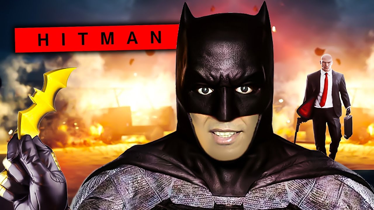 Can you Beat a Hitman Level as BATMAN? - YouTube