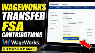 How to transfer FSA contributions using WageWorks legacy platform - Step By Step screenshot 2
