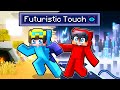 Cash Has a FUTURISTIC Touch in Minecraft!