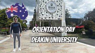 ORIENTATION DAY AT DEAKIN UNIVERSITY, MELBOURNE | 1ST DAY AT UNI