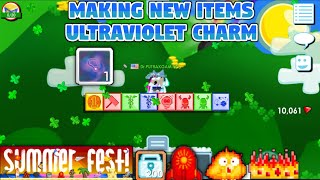 Making New Items (Ultraviolet Charm🤑)|Growtopia