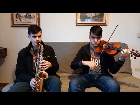 Hino 382 - Creio nas Promesssas | Credo nell'Eterno Dio | Violino e Sax → Fratelli Amoroso