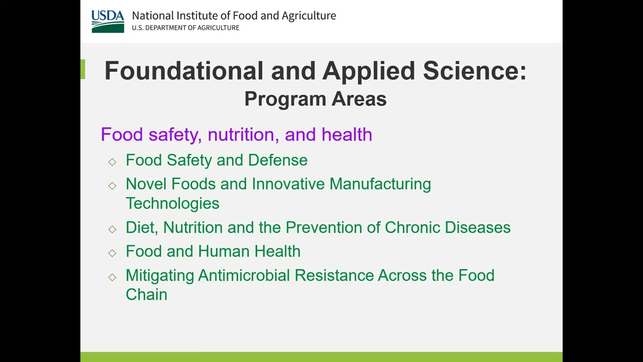 Grant Technical Assistance: What USDA NIFA Grants are Available?