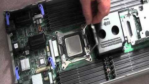 IBM Flex System x8737 Install Heatsink and Microprocessor