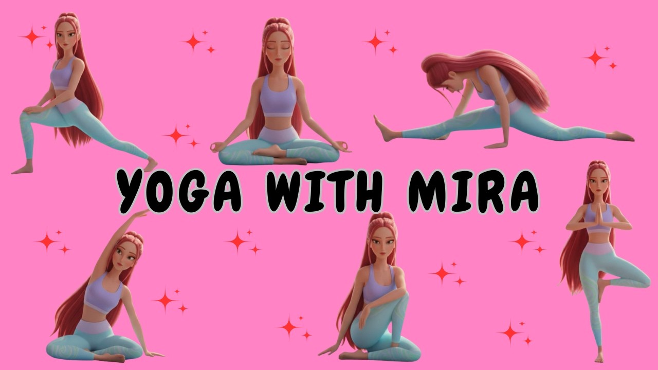 Mindful Yoga with Mira | KPop Demon Hunters | Yoga for Children