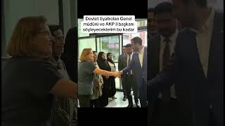 Devlet tiyatroları Genel müdürü ve AKP il başkanı söyleyeceklerim bu kadar