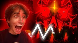 Geometry Dash Beating random levels and chill