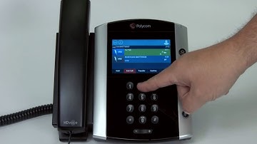Polycom VVX: Park Calls