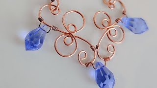 Easy Elven Wire Wrap Necklace Tutorial