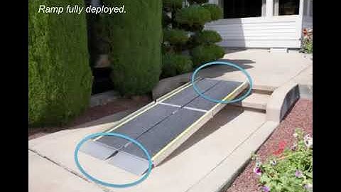EZ-Access Trifold Advantage Series Ramp Demonstration