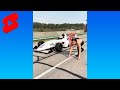 Man vs formula car shorts race