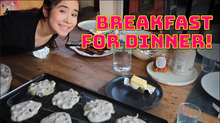 breakfast for dinner! + cook with amber and lexi