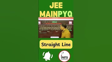 JEE Main PYQ Straight Line | Most Repeated Questions | By Nitin Sir | INPS Classes