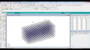 Modelling and Analysis of Block Type Machine (Pump) Foundation I STAAD Pro. Tutorial I  Part 1
