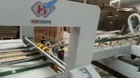 YF series automatic carton box folder gluer for small box
