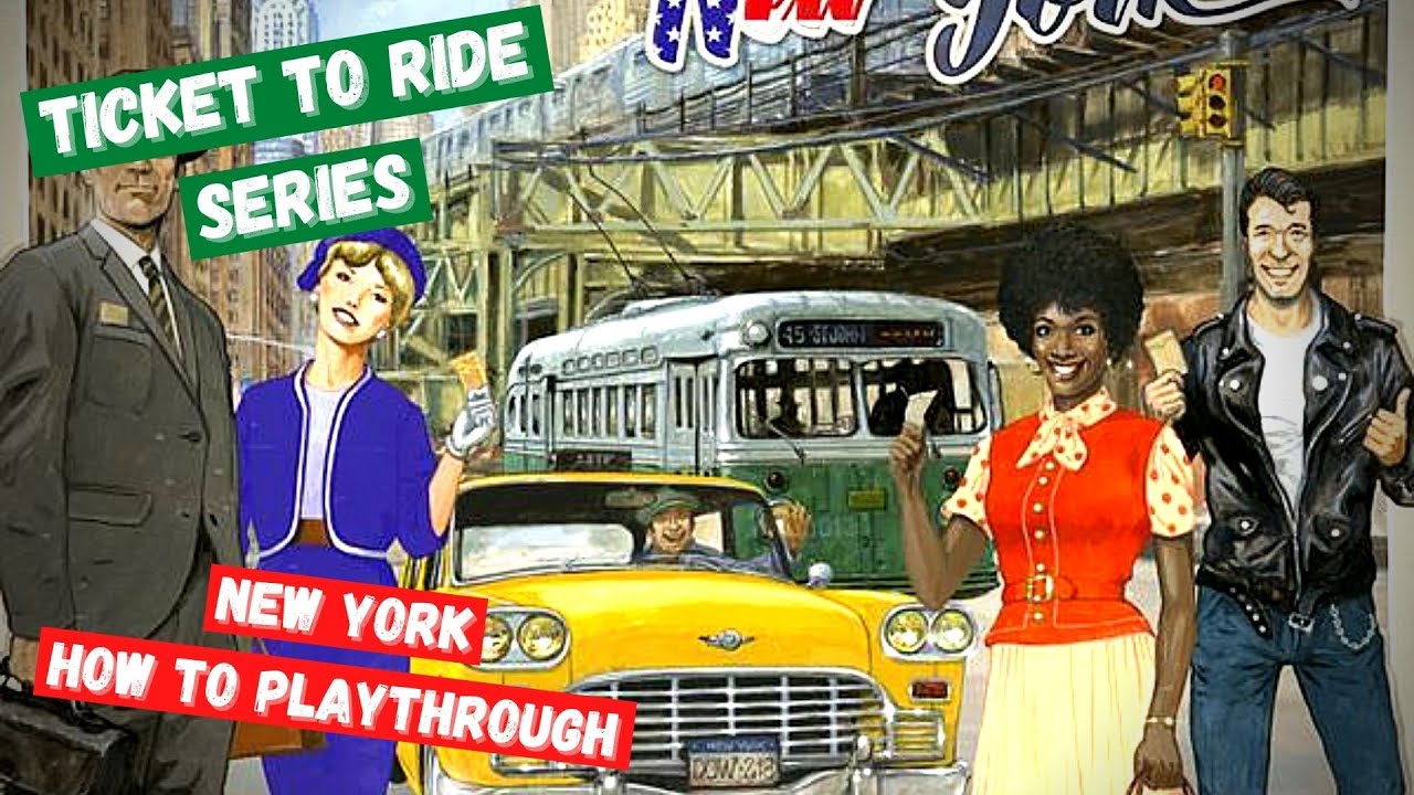 Ticket to Ride: New York – SPYSCAPE