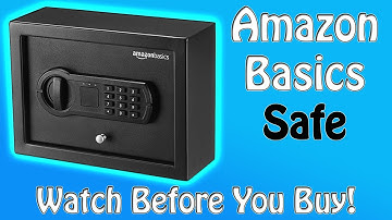 Amazon Basics Safe, Watch Before You Buy!