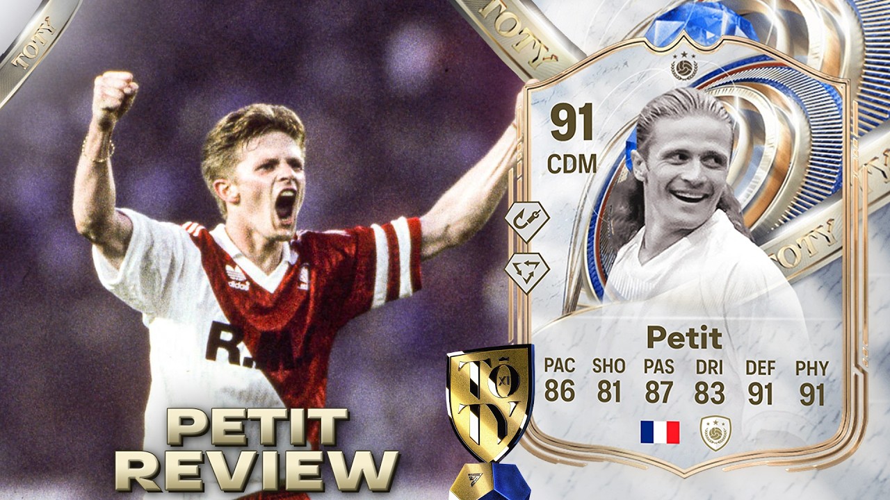 REVIEW EN 1 PALABRA: OBLIGATORIO! 😍 91 PETIT FC 26 ICONO TOTY REVIEW