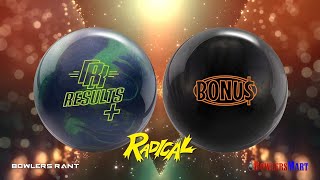 15lb Radical RESULTS Pearl Reactive Bowling Ball NEWEST 